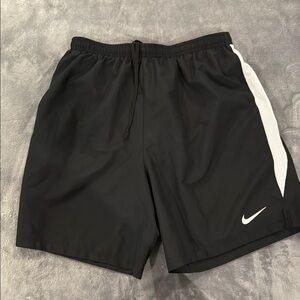 Nike Black and White Running Shorts size M